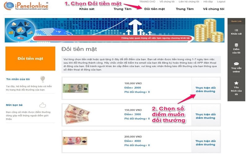 Khảo sát kiếm tiền online