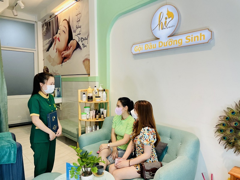 kinh doanh tiệm gội đầu dưỡng sinh