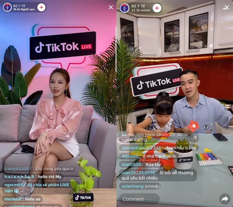 Livestream TikTok là tính năng ra mắt vào năm 2019