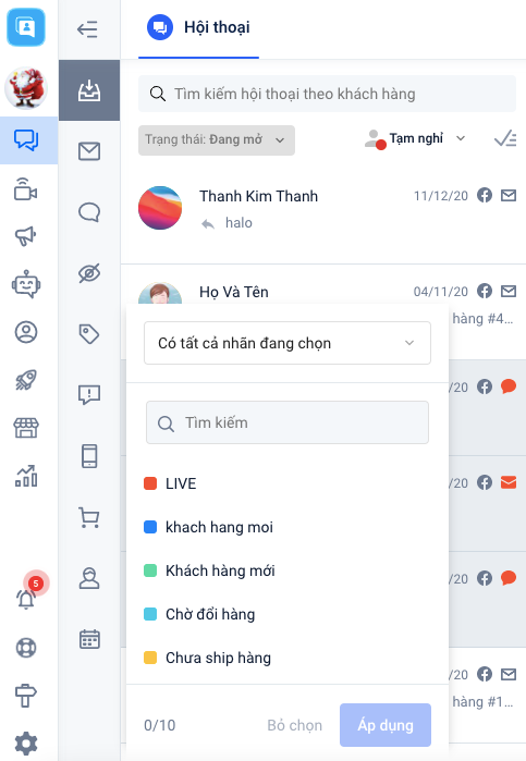 Cách lọc tin nhắn Facebook Fanpage giúp chốt đơn nhanh