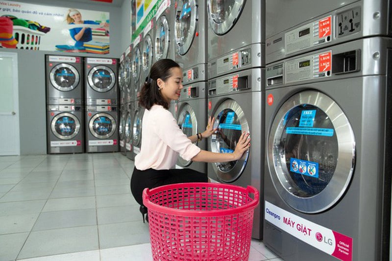 Kinh doanh dịch vụ giặt là và sấy khô