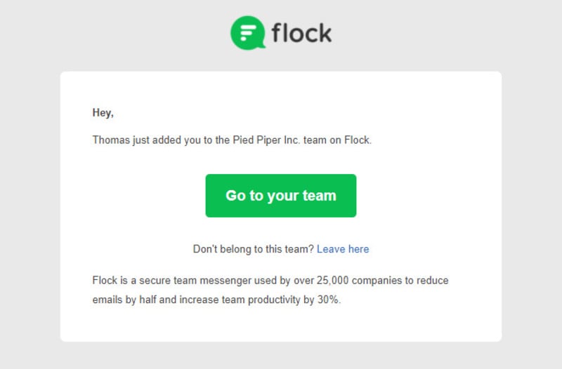 Email marketing dạng Flock