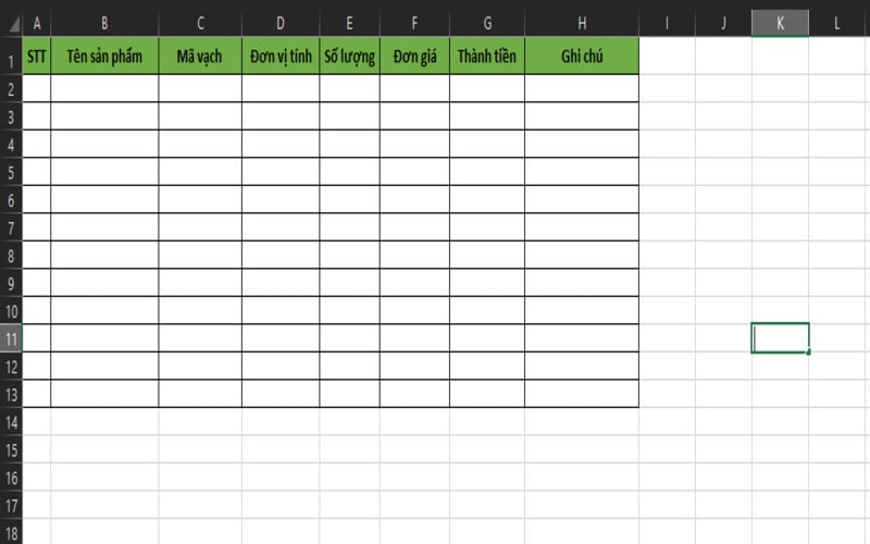 File Excel quản lý shop quần áo có thể tạo thêm sheet để làm báo giá cho từng sản phẩm