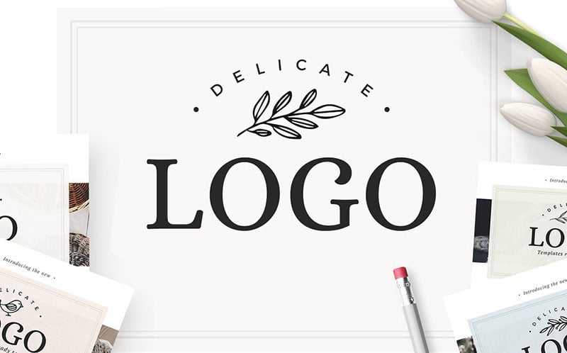 Mẫu thiết kế logo là một phiên bản thô sơ hoặc bản phác họa ban đầu của logo