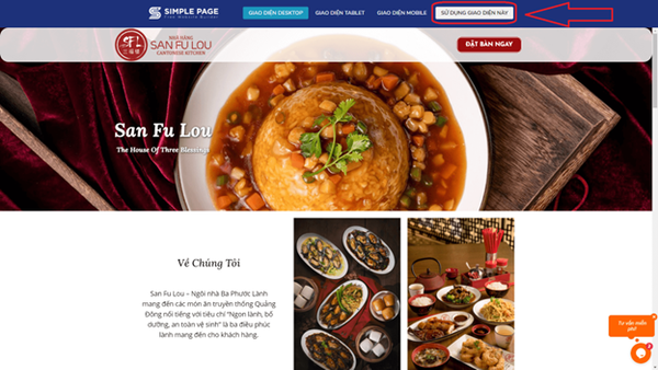 những landing page đẹp