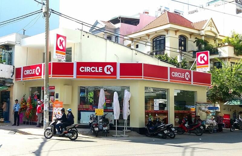 Ví dụ về nhượng quyền thương hiệu Circle K