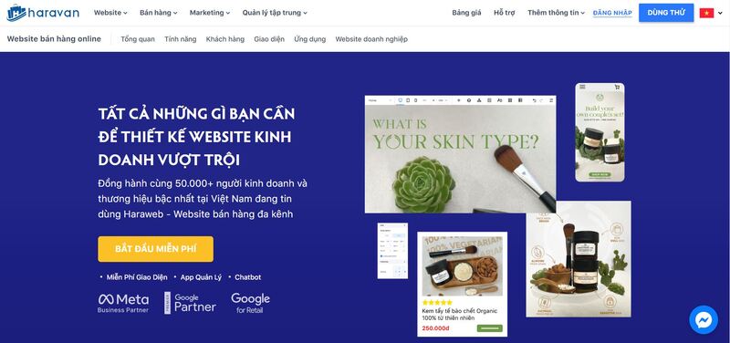 Thiết kế website chuẩn responsive với HaraWeb