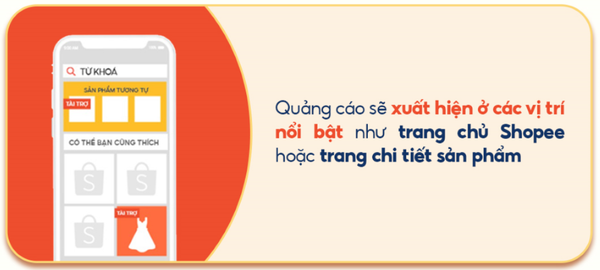 Quảng cáo khám phá trên Shopee