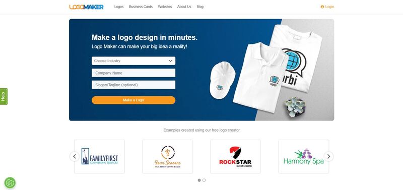 Logo Maker – Trang web tự thiết kế logo miễn phí