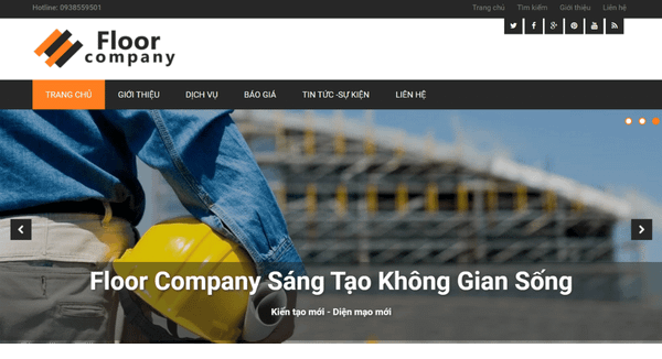 Thiết kế website bất động sản - Haravan