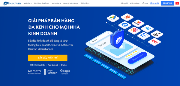 Thiết kế website tại Hà Nội - Haravan