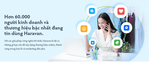 Thiết kế website trọn gói - Haravan