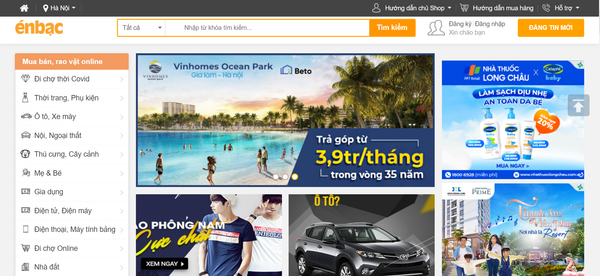 Trang web bán hàng online - Haravan