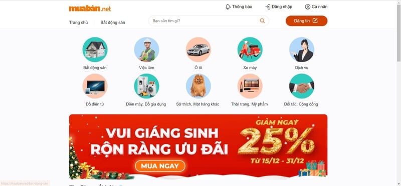 Trang web rao vặt