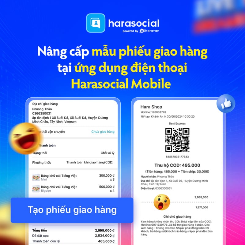 Nang-cap-mau-phieu-giao-hang-tai-ung-dung-dien-thoai-Harasocial-Mobile