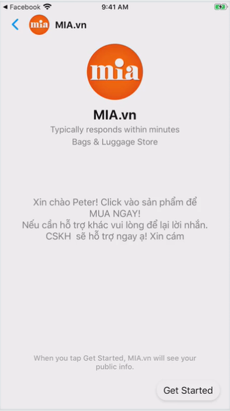 Quảng cáo Facebook Click-to-Messenger