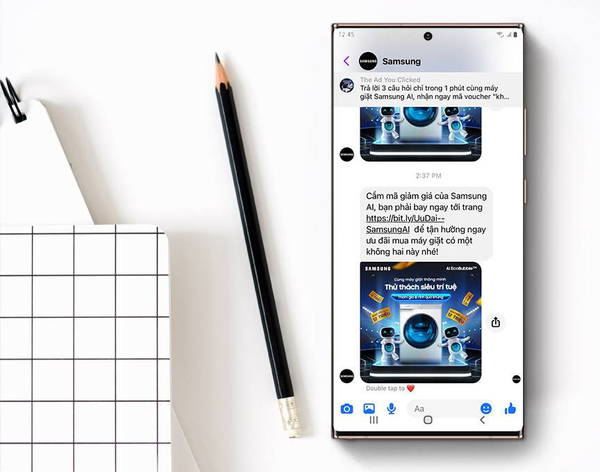 Quảng cáo Facebook Click-to-Messenger