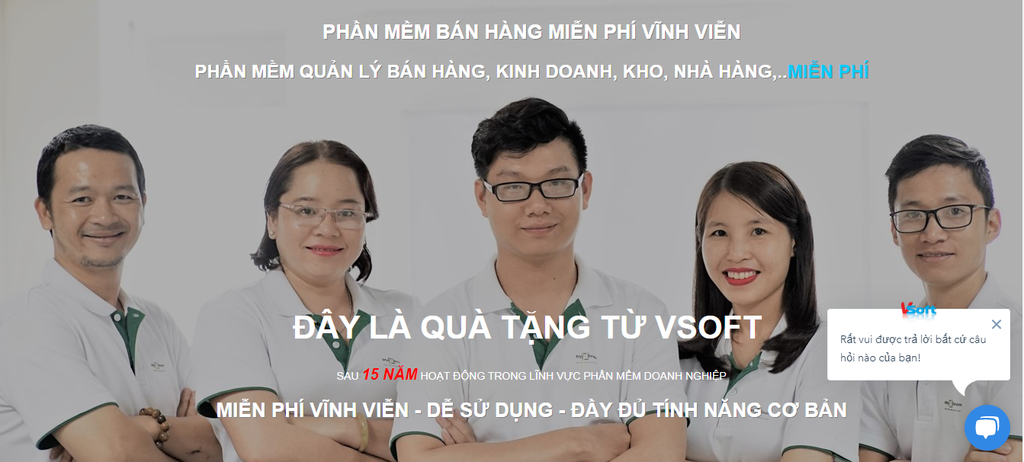 Phần mềm quản lý bán hàng miễn phí