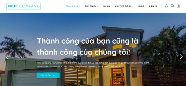 Website giới thiệu sản phẩm - Haravan