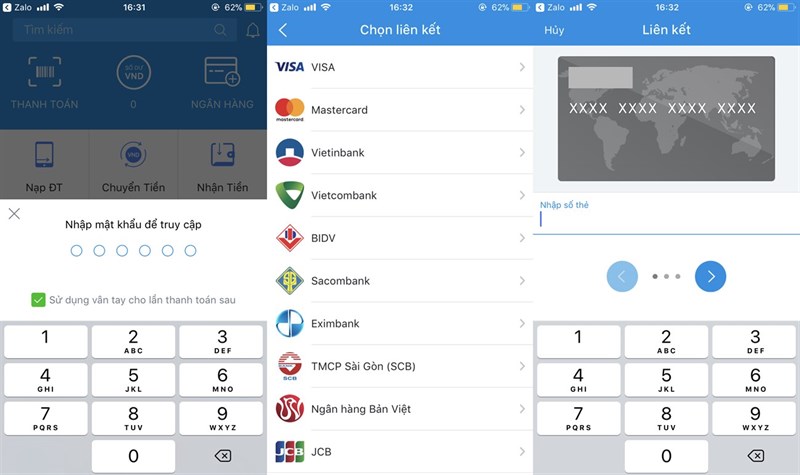 Liên kết Zalo Pay với ngân hàng giúp chuyển tiền nhanh chóng, hiệu quả