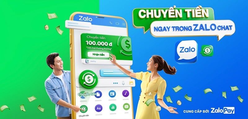 Chuyển tiền trong Zalo Pay nhanh chóng, dễ dàng