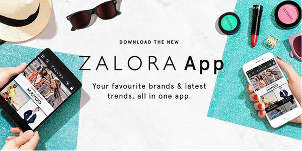 ZALORA là ứng dụng bán hàng online chuyên về mặt hàng thời trang và mỹ phẩm