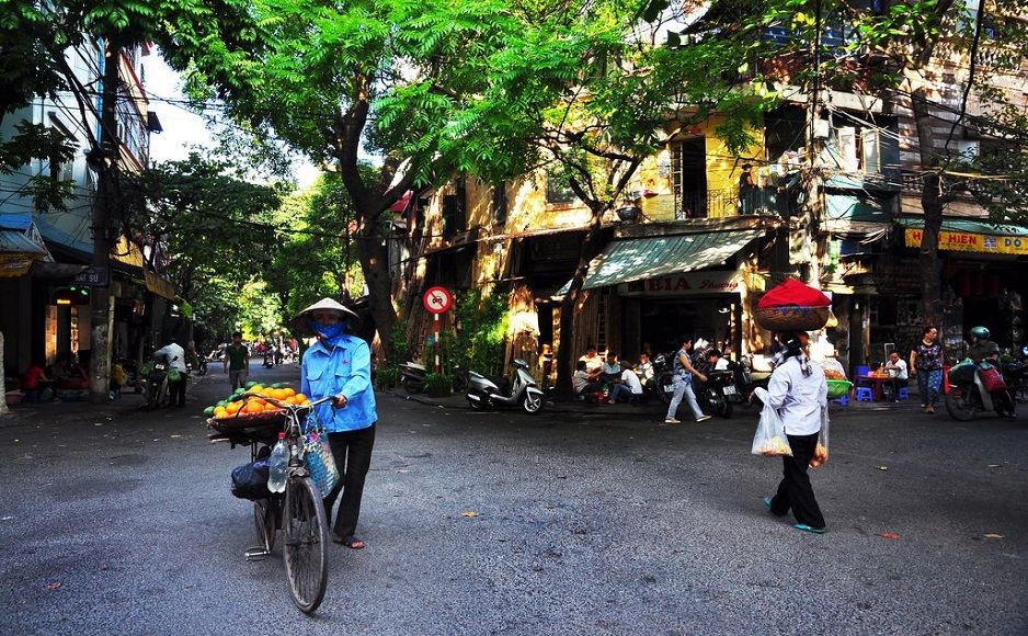 The old quarter of Hanoi