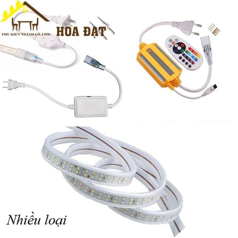 Cách gắn nguồn cơ bản cho led dây loại 220V?