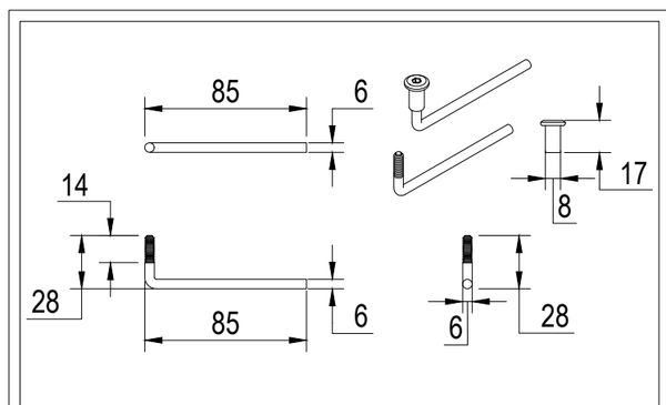 khóa lục giác