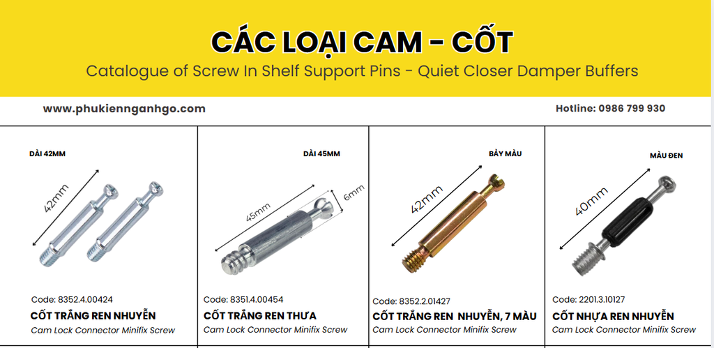 Chốt cam