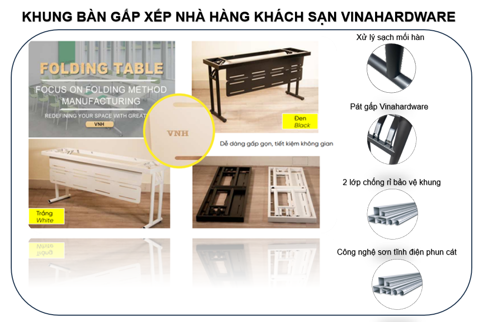 Khung bàn khách sạn Vinahardware