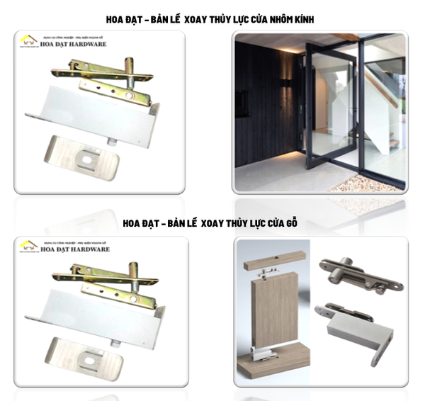 Bản lề xoay sàn