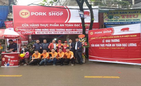 Khai trương cửa hàng CP Pork shop Đạc Lương - Hải Dương