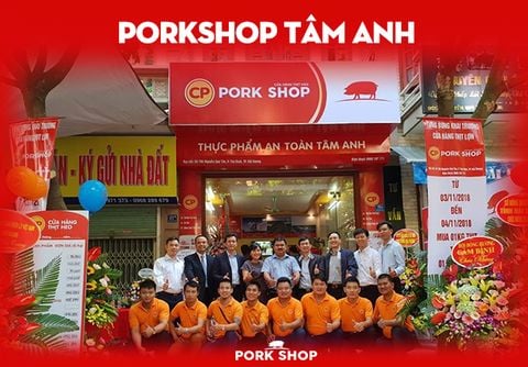 Khai trương cửa hàng Porkshop Tâm Anh