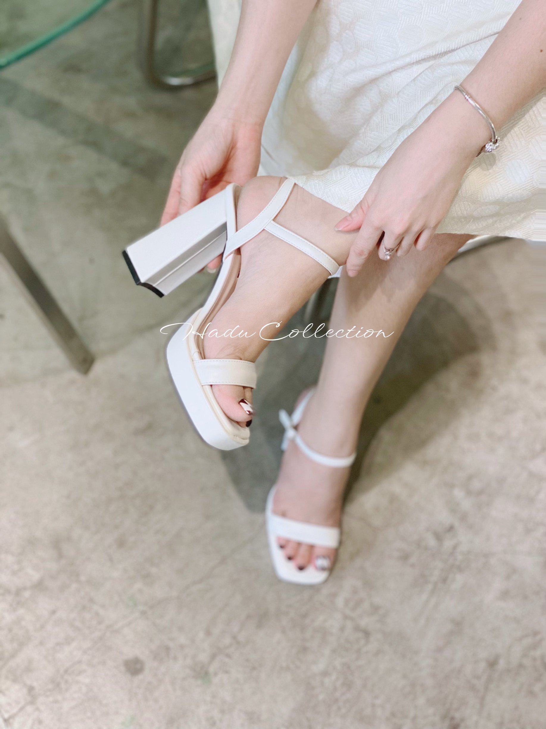 giày sandal đúp cao 10cm