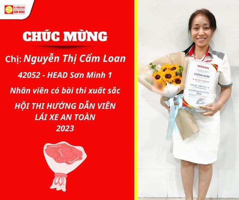 💐 Xin chúc mừng chị Nguyễn Thị Cẩm Loan (𝐇𝐄𝐀𝐃 𝐒ơ𝐧 𝐌𝐢𝐧𝐡 𝟏)