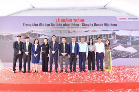 🎉 Honda Việt Nam khánh thành Trung tâm đào tạo An toàn giao thông thứ Hai tại khu vực phía Nam