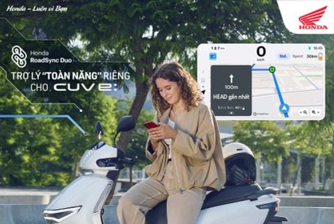 [MỚI RA MẮT CUV e:] Honda RoadSync Duo® – Trợ lý “toàn năng” trên tay lái