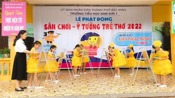 Trường Tiểu học Thăng Long khởi động Sân chơi Ý tưởng trẻ thơ dành cho học sinh tiểu học
