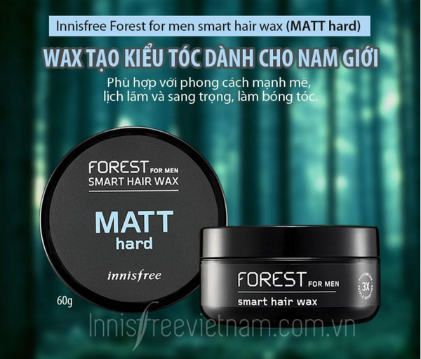 Innisfree Forest For Men Smart Hair Wax – Matt Hard MinishopVN