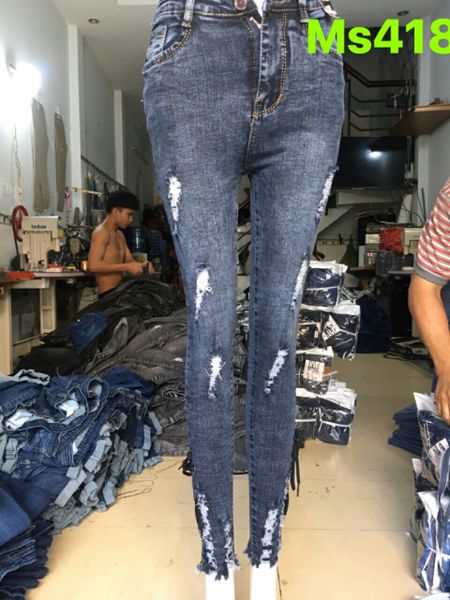 Sỉ quần jean nữ tại Yên Bái