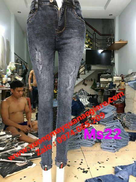 Xưởng chuyên sỉ quần jean nữ tại Cà Mau