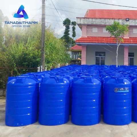 Tân Á Đại Thành Đồng Hành Cùng Các Nhà Tài Trợ Đưa Hơn 200 Bồn Nhựa Đại Thành Về Cà Mau Hỗ Trợ Người Dân