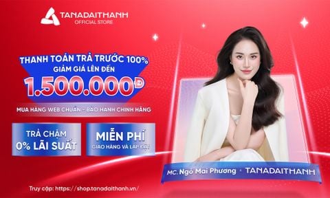 ƯU ĐÃI ĐẶC BIỆT KHI MUA HÀNG TRỰC TUYẾN TẠI WEBSITE TÂN Á ĐẠI THÀNH CÙNG MC NGÔ MAI PHƯƠNG