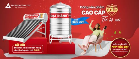 BỒN INOX ĐẠI THÀNH GOLD