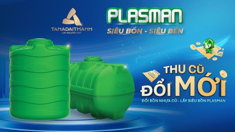 Bồn nước nhựa HDPE PLASMAN