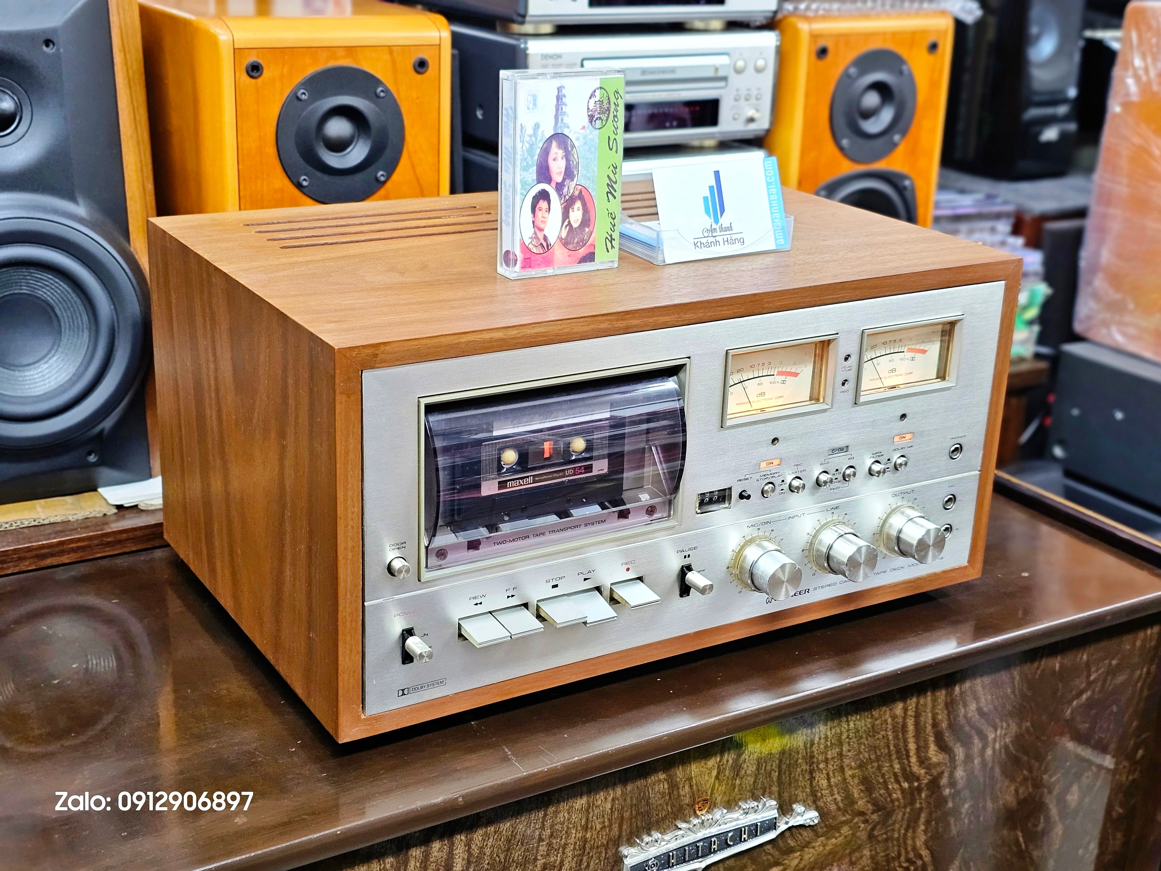 Đầu câm Tape / Cassette PIONEER CT9 Nam Vương Hoàn Hảo – Dàn Nội