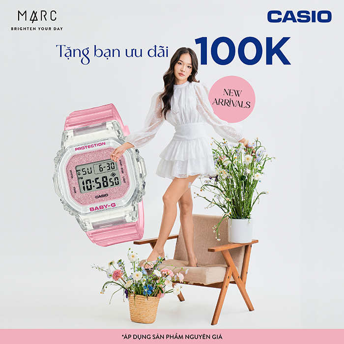 MARC X CASIO | ƯU ĐÃI 100K
