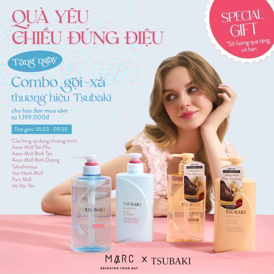 MARC x TSUBAKI | QUÀ YÊU - CHIỀU ĐÚNG ĐIỆU