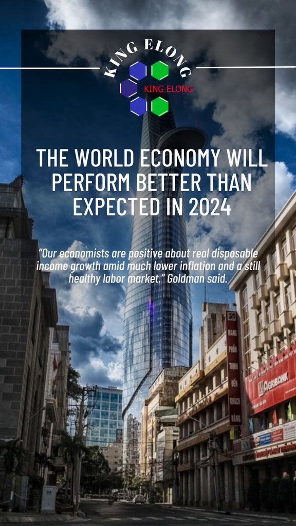 The world economy will perform better than expected in 2024